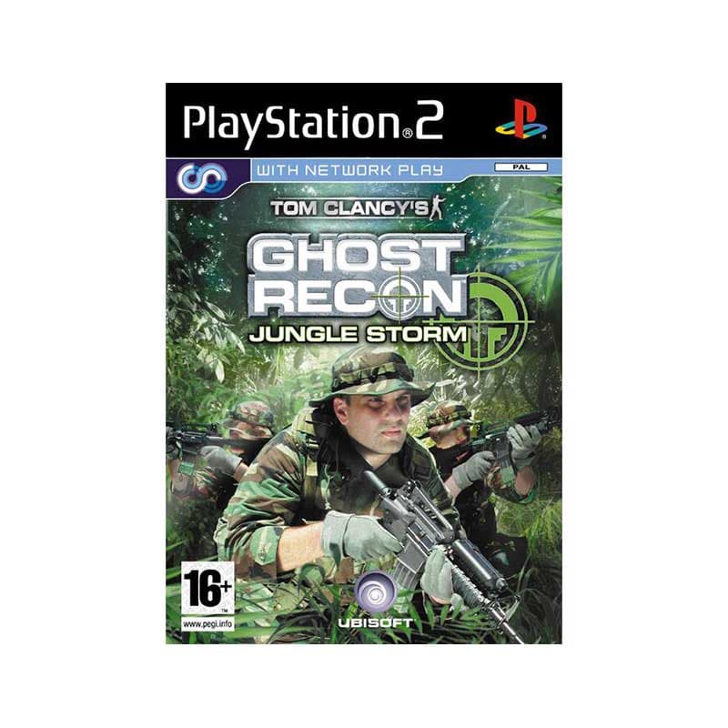 بازی PS2 اورجینال Ghost Recon Jungle Storm