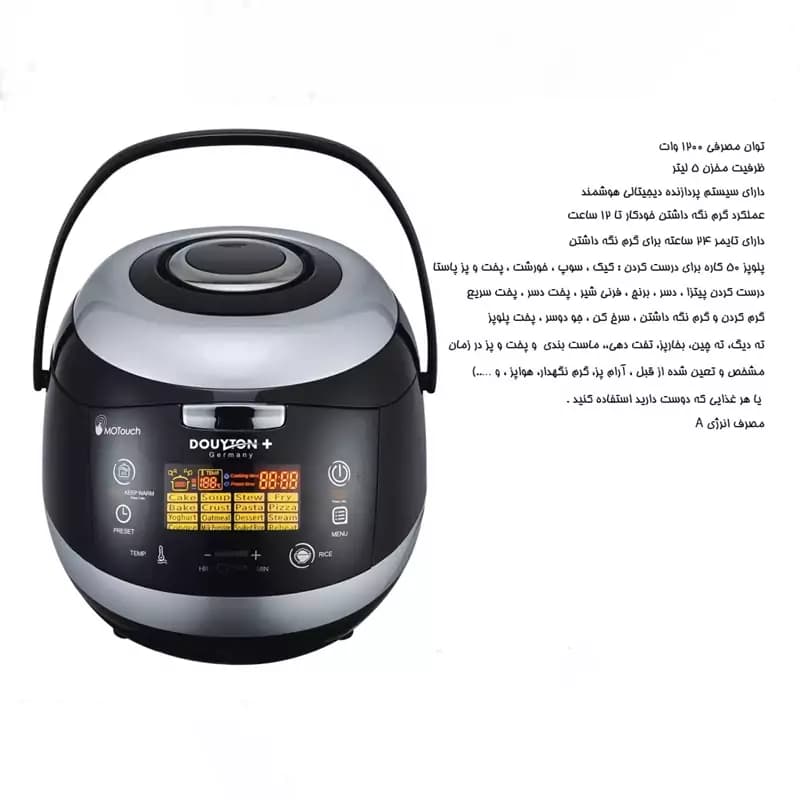 پلوپز دایتون مدل DP-740 — تصویر ۴