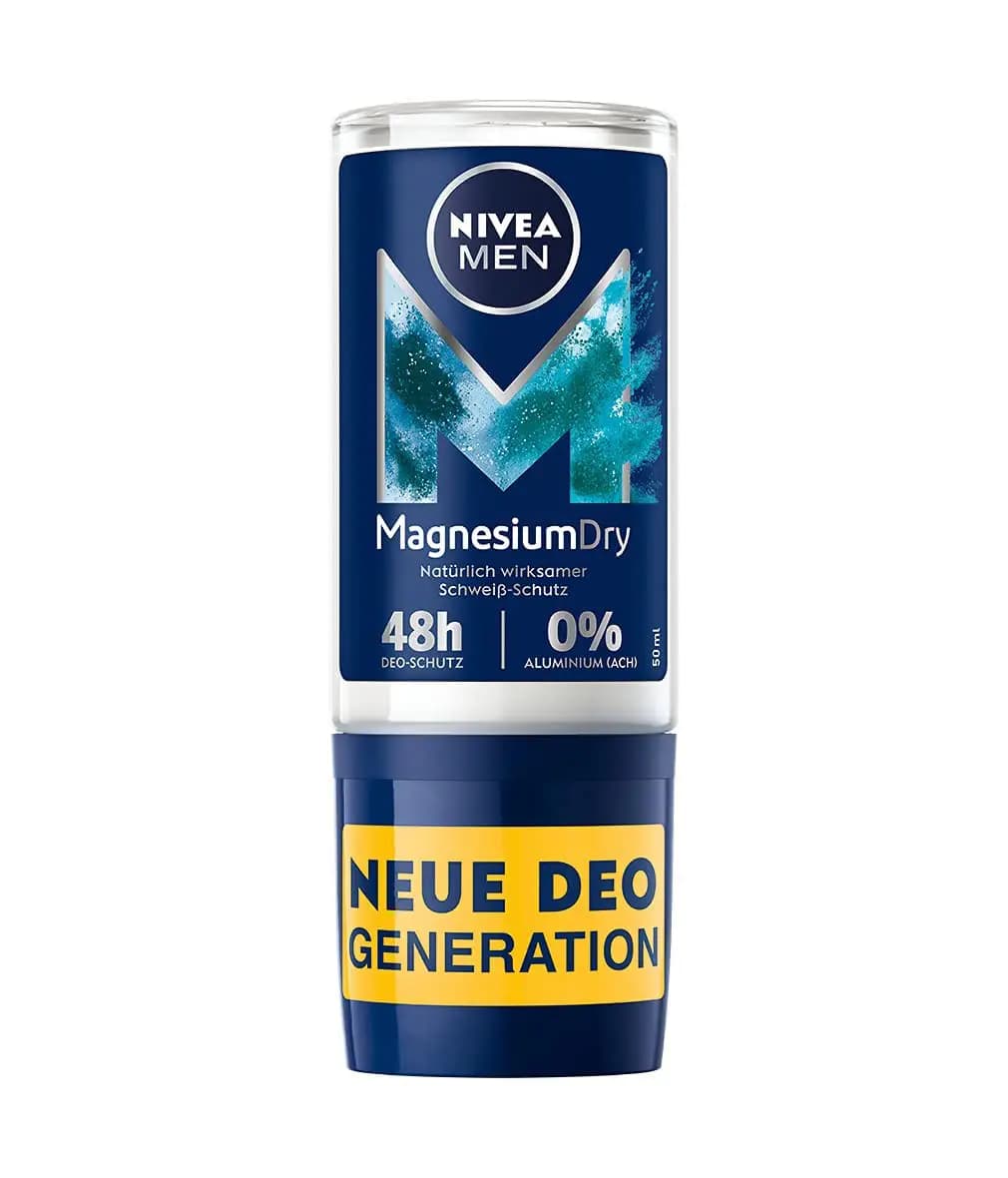 مام رولی مردانه نیوا Nivea مدل Magnesium Dry حجم 50 میل
