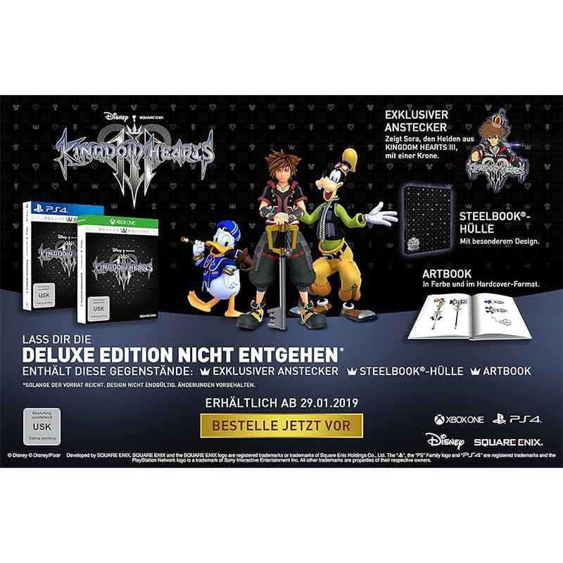بازی Kingdom Hearts 3 برای Xbox نسخهی دیلاکس ادیشن — تصویر ۲