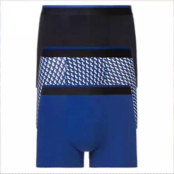 شورت باکسری مردانه نخی لیورجی آلمان پک 3 عددی 3-427399 Livergy