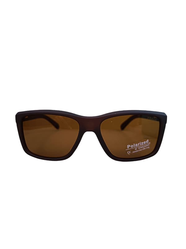 عینک آفتابی اورجینال Prada فریم کائوچو قهوه ای UV 400 — تصویر ۳