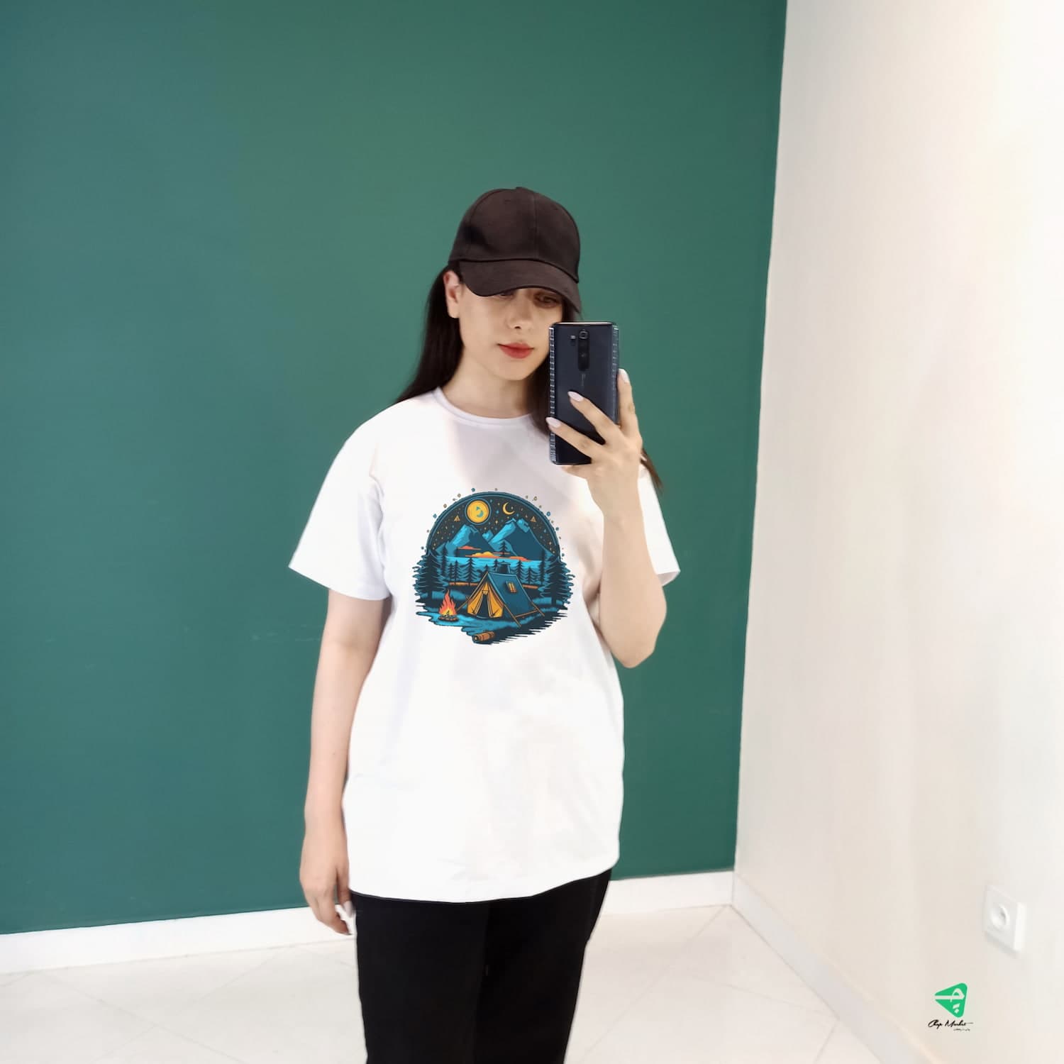تیشرت طبیعت گردی پنبه ازبک