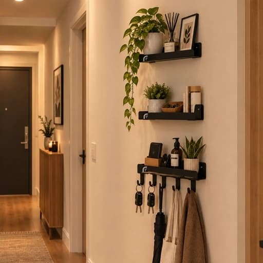 نظم دهنده و شلف سرویس بهداشتی مدل فروردین کد T03 بسته 3 عددی مبلمان فرنا مدل 1123440