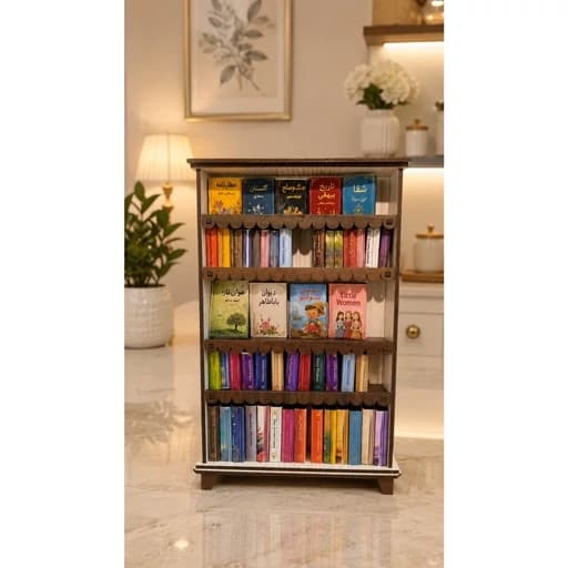 کتابخانه مینیاتوری مبلمان فرنا مدل 1123428