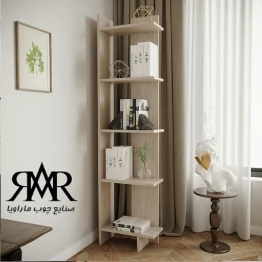 قفسه کتاب و دکوری چوبی کد B02 -ارسال رایگان مبلمان فرنا مدل 1123321