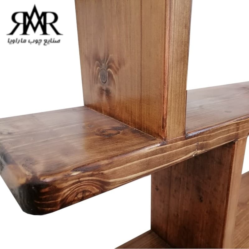 قفسه کتاب و دکوری چوبی کد B08 -ارسال رایگان مبلمان فرنا مدل 1123320 — تصویر ۳
