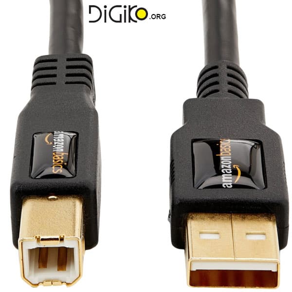کابل پرینتر USB اورجینال 1.5 متری به سفارش امازون — تصویر ۳