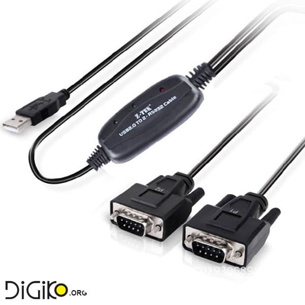 تبدیل USB به 2 پورت سریال (مارک Z-TEK)