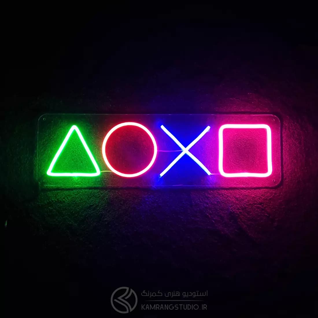 تابلو نئون Playstation Buttons