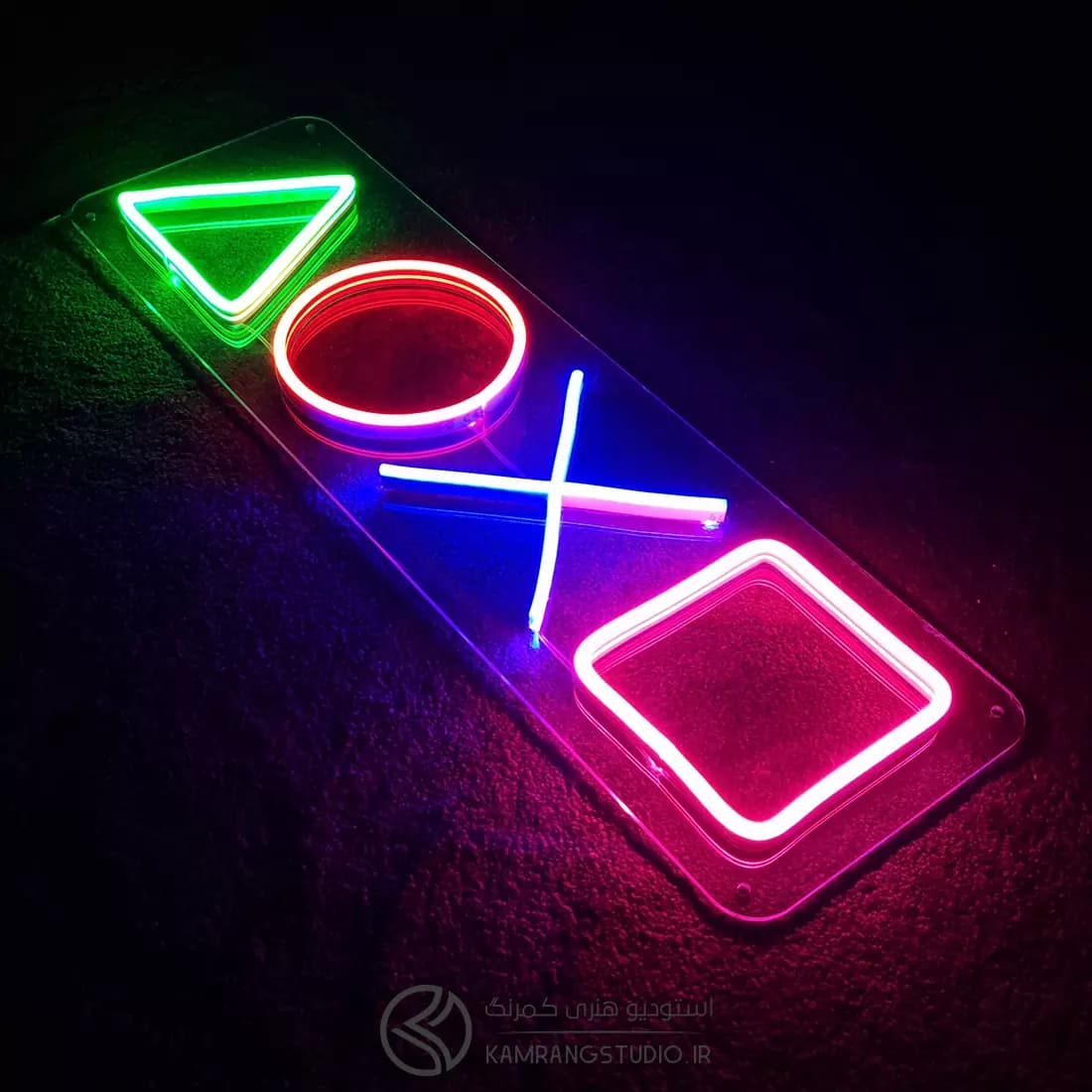 تابلو نئون Playstation Buttons — تصویر ۲