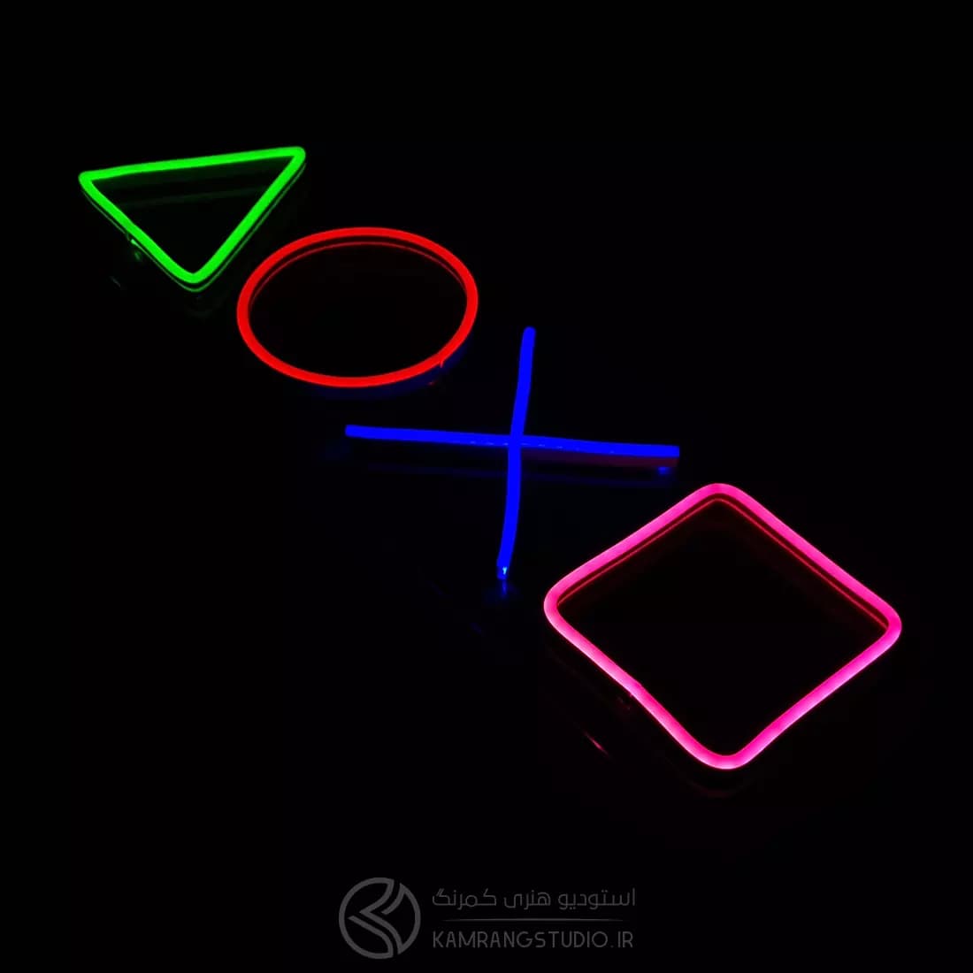 تابلو نئون Playstation Buttons — تصویر ۵