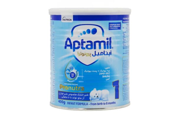شیر خشک آپتامیل پرونوترا 1 نوتریشیا 400 گرمAptamil Pronutra 1 Nutricia Milk Powder, 400g