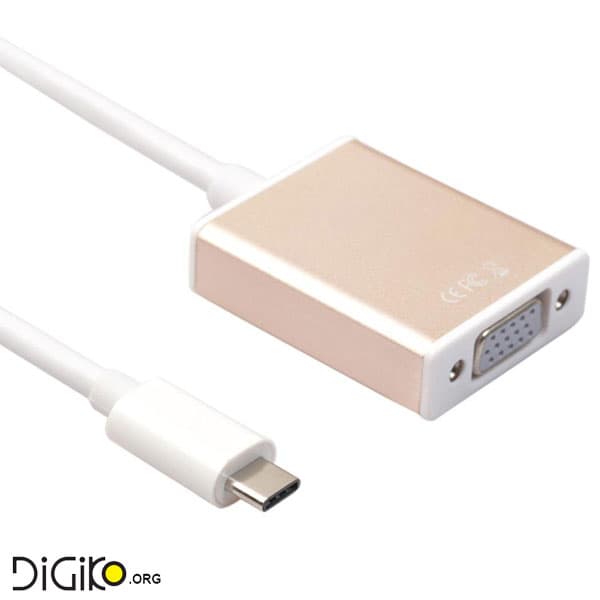 تبدیل TYPE-C USB 3.1 به VGAبا کیفیت 1080P HD (مارک فرانت)