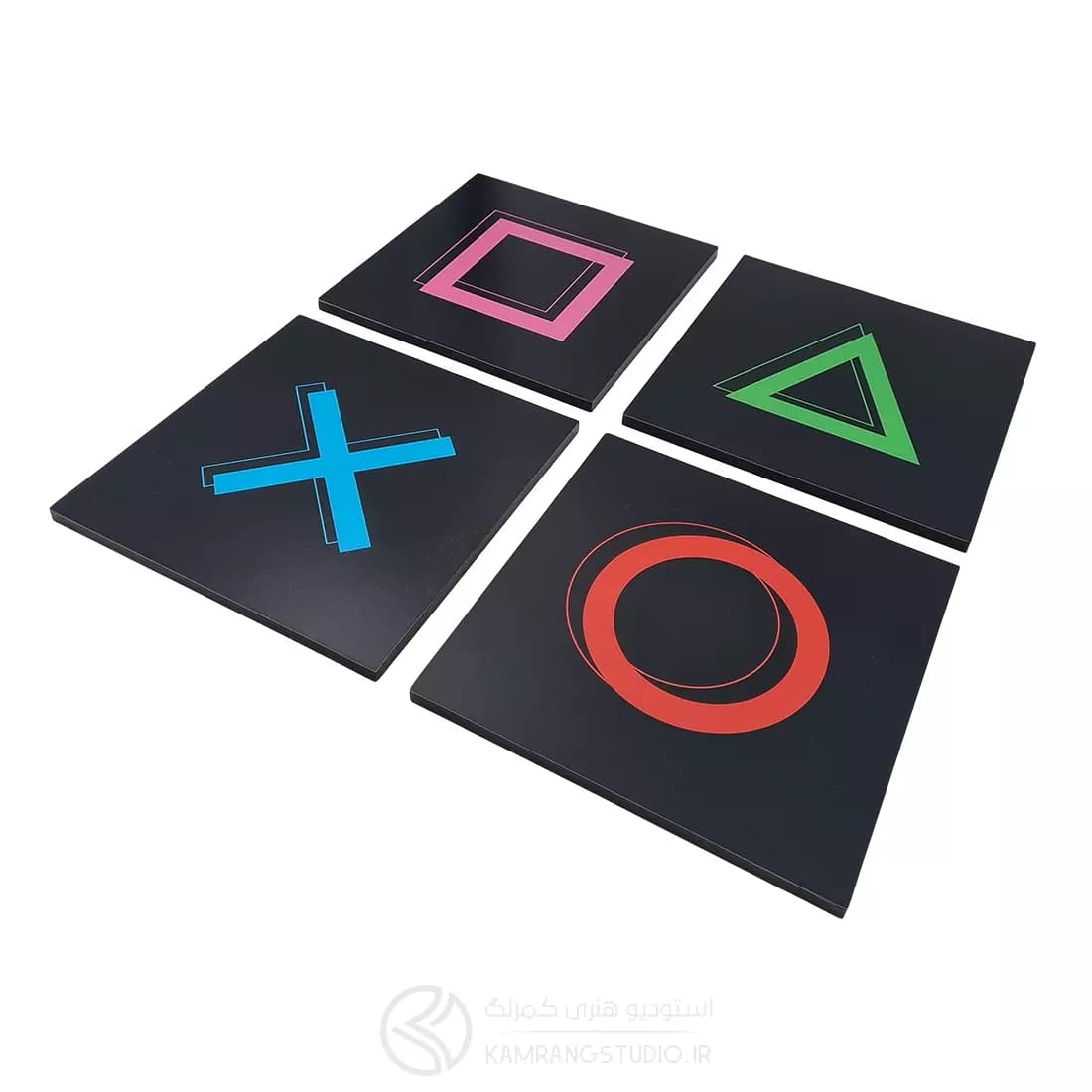 تابلو شاسی کالکشن دکمه های پلی استیشن Playstation Buttons — تصویر ۳