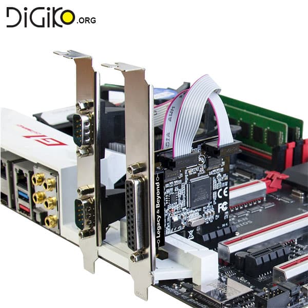 کارت کومبو سریال و پارالل PCI EXPRESS با چیپست MOSCHIP — تصویر ۳
