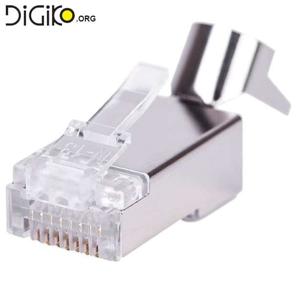 سوکت شبکه RG45 CAT7 STP بدون شانه سایز بزرگ — تصویر ۲