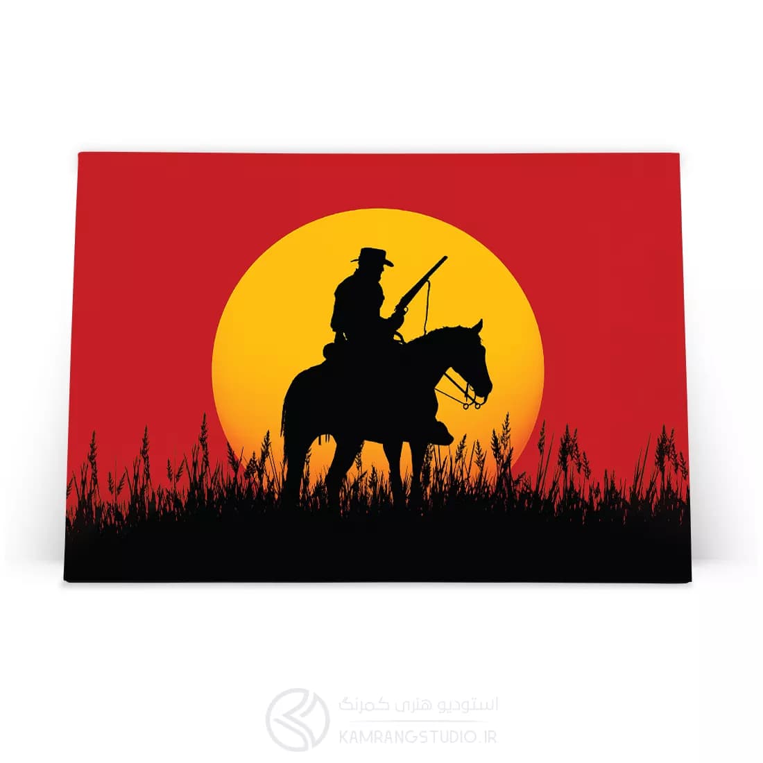 تابلو شاسی رد دد ردمپشن طرح 11 Red Dead Redemption