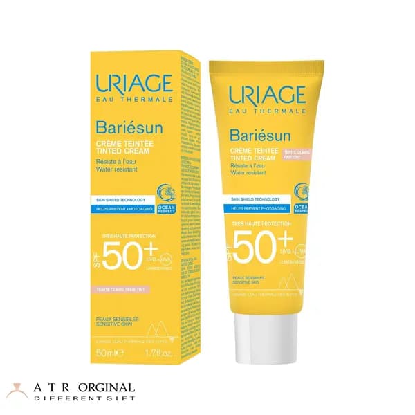 کرم ضد آفتاب بی رنگ اوریاژ +SPF50 مدل بریسان — تصویر ۲