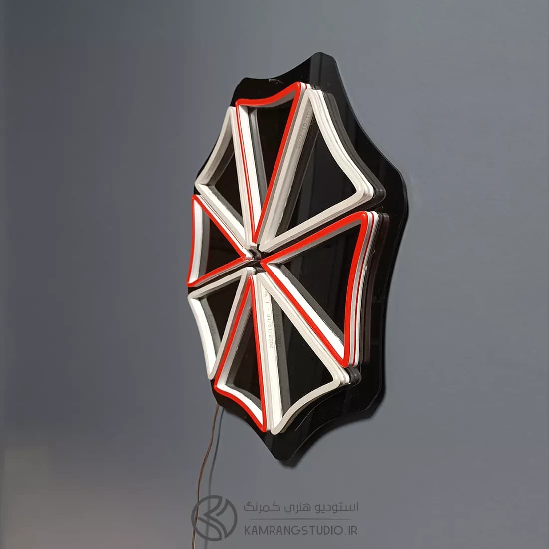 تابلو نئون Resident Evil Umbrella — تصویر ۳