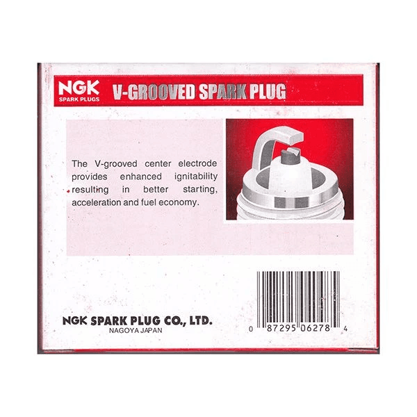 شمع کاربراتوری BP6EY 6278 ان جی کی NGK ژاپن اصل با لیبل کوشا پارت (بسته 4 عددی) — تصویر ۳