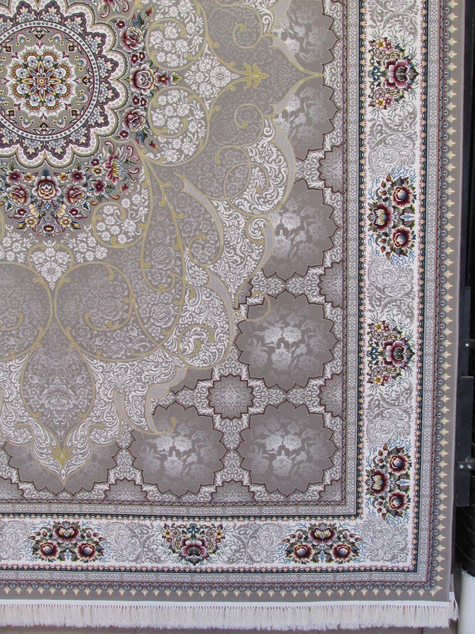 فرش ۷۰۰ شانه طرح چکاوک طوسی — تصویر ۳