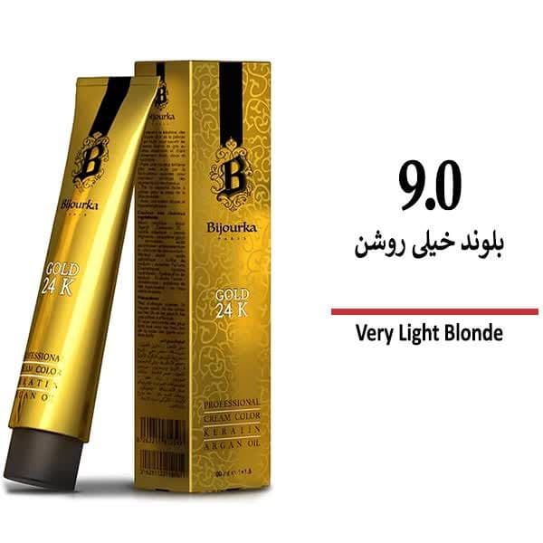 رنگ مو بیجورکا سری طبیعی بلوند خیلی روشن 9/0