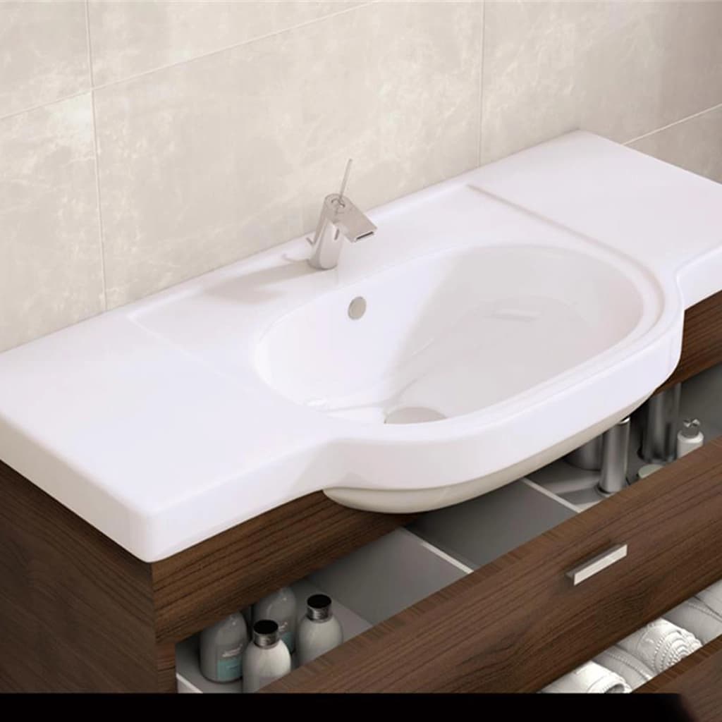 روشویی روکابینتی سینا چینی مدل آلور