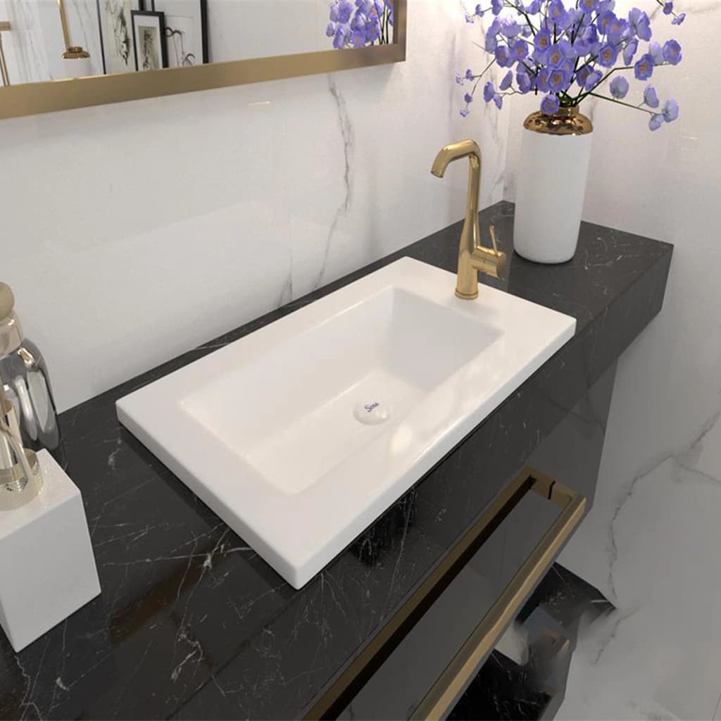 روشویی روکابینتی سینا چینی مدل آرشین