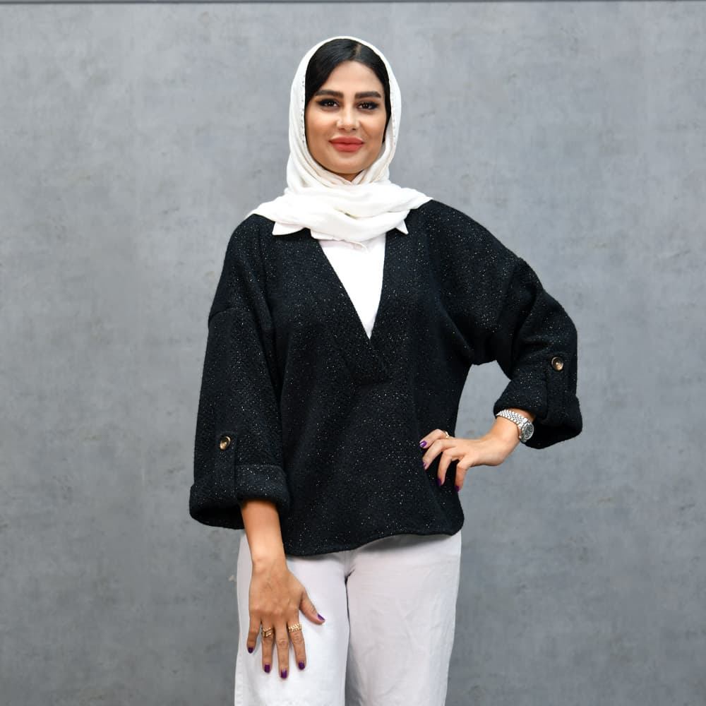 پیراهن بافتی دخترانه کد 23487 — تصویر ۵
