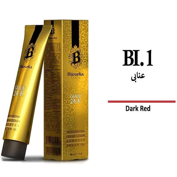رنگ مو بیجورکا سری ترکیبی عنابی BI.1