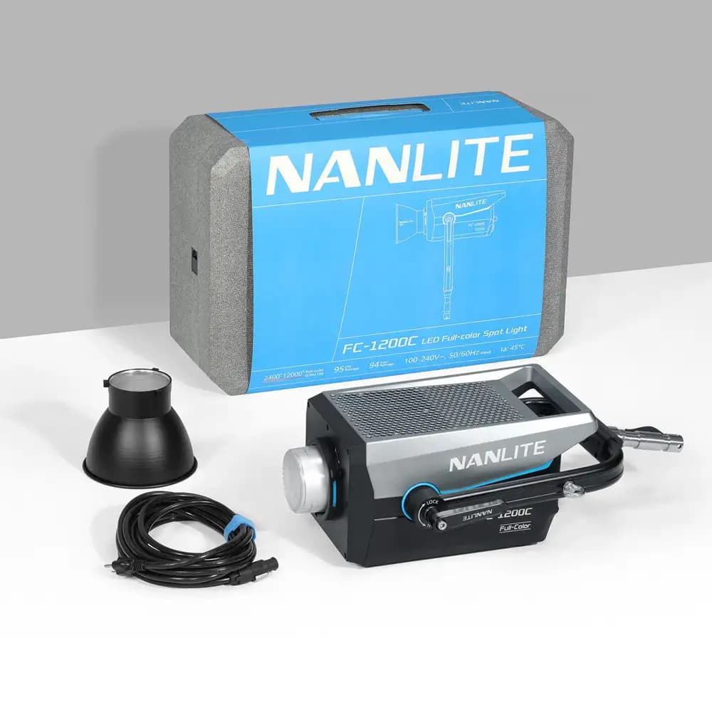 نور ثابت RGB نانلایت Nanlite FC-1200C — تصویر ۸
