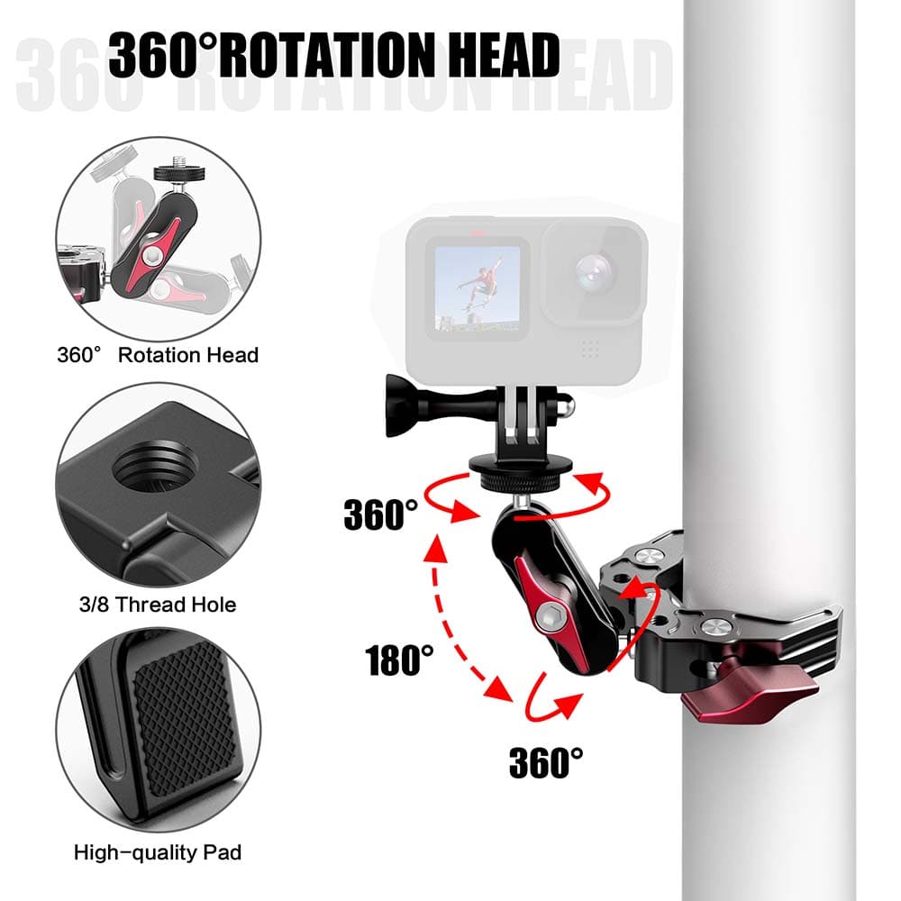 کیت کلمپ و مجیک آرم بال هد دار ادات فلکس AdatFlex AF-AL15 — تصویر ۵