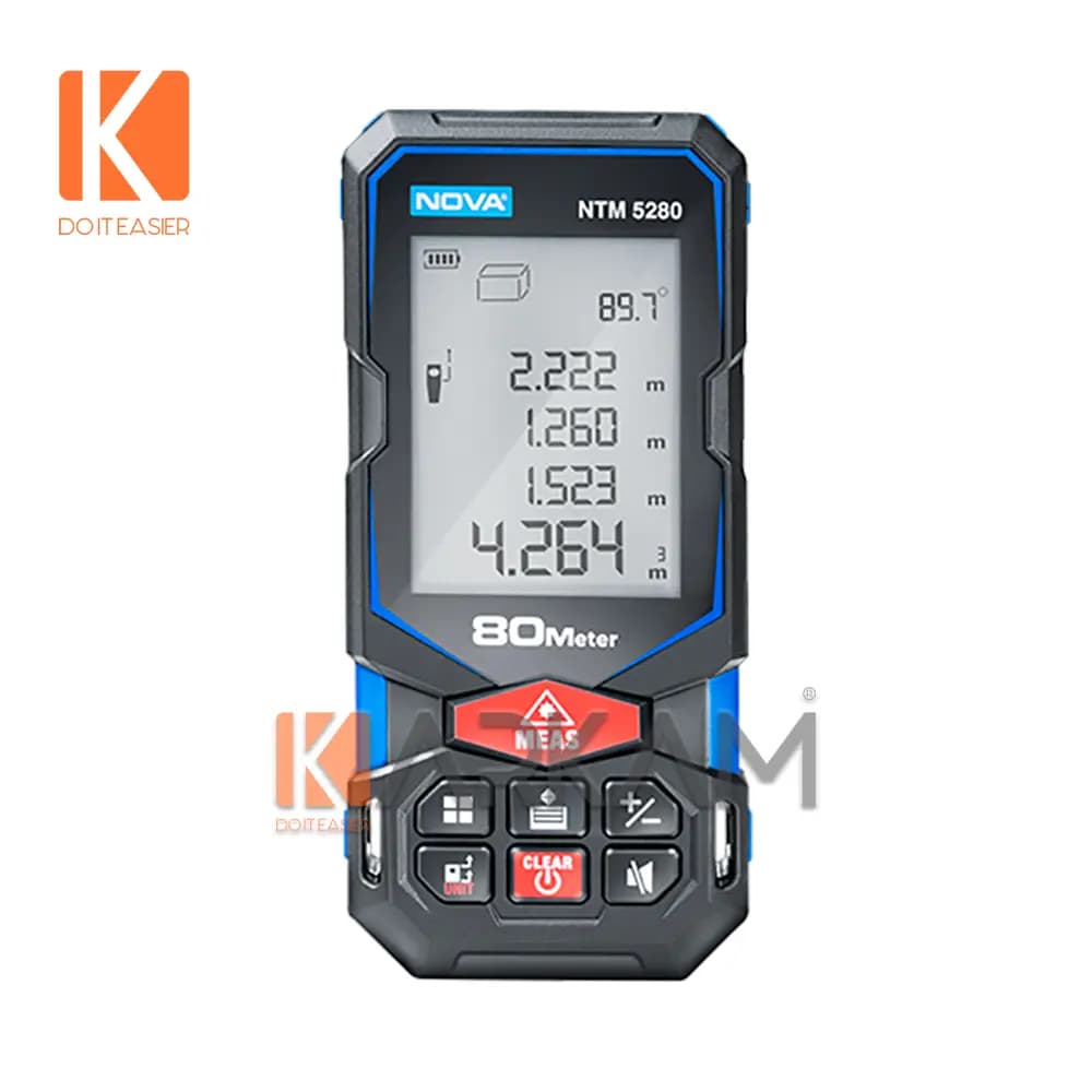 متر لیزری 80 متری چین NTM-5280 نوا