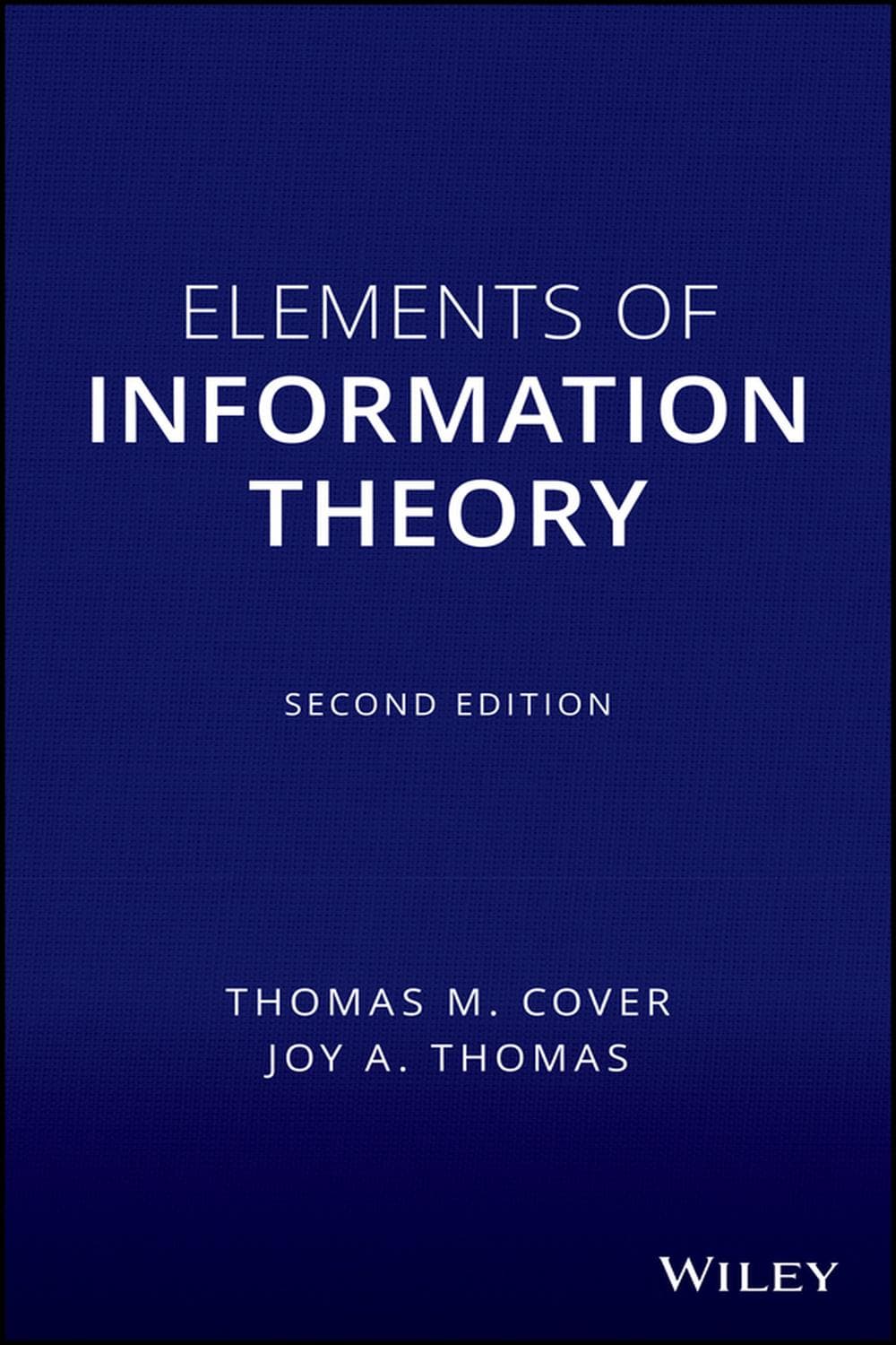 مبانی نظریه اطلاعات ۲۰۱۲ <br> Elements of Information Theory 2012