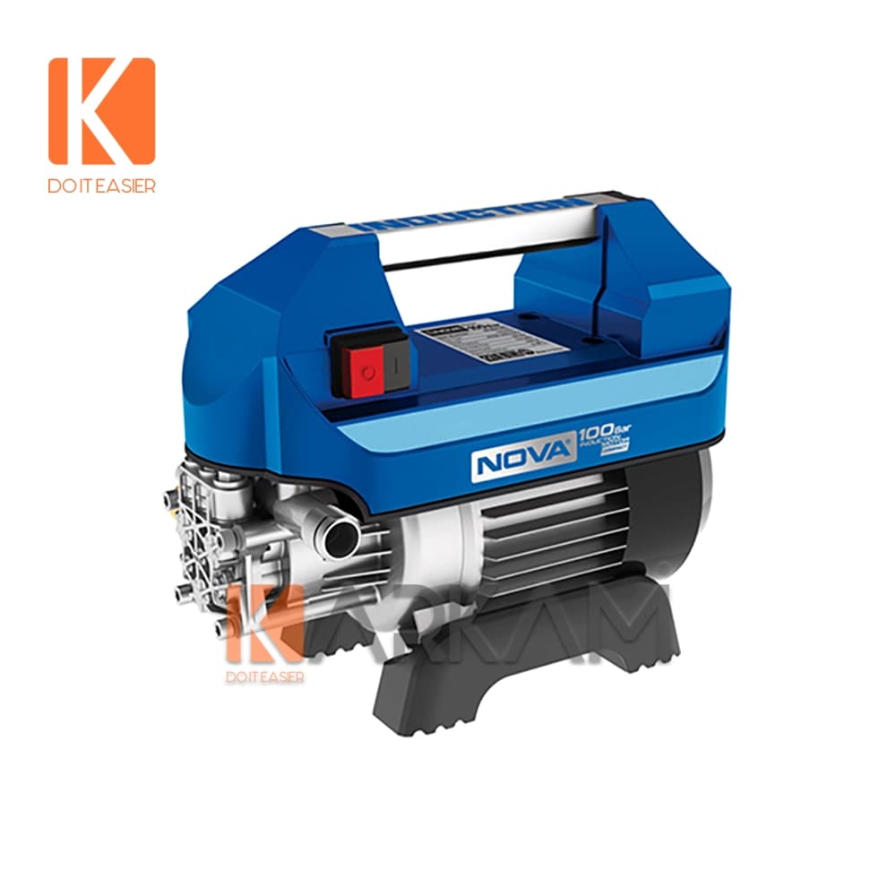 کارواش 100 بار دینامی 1200وات compact-4105 نوا