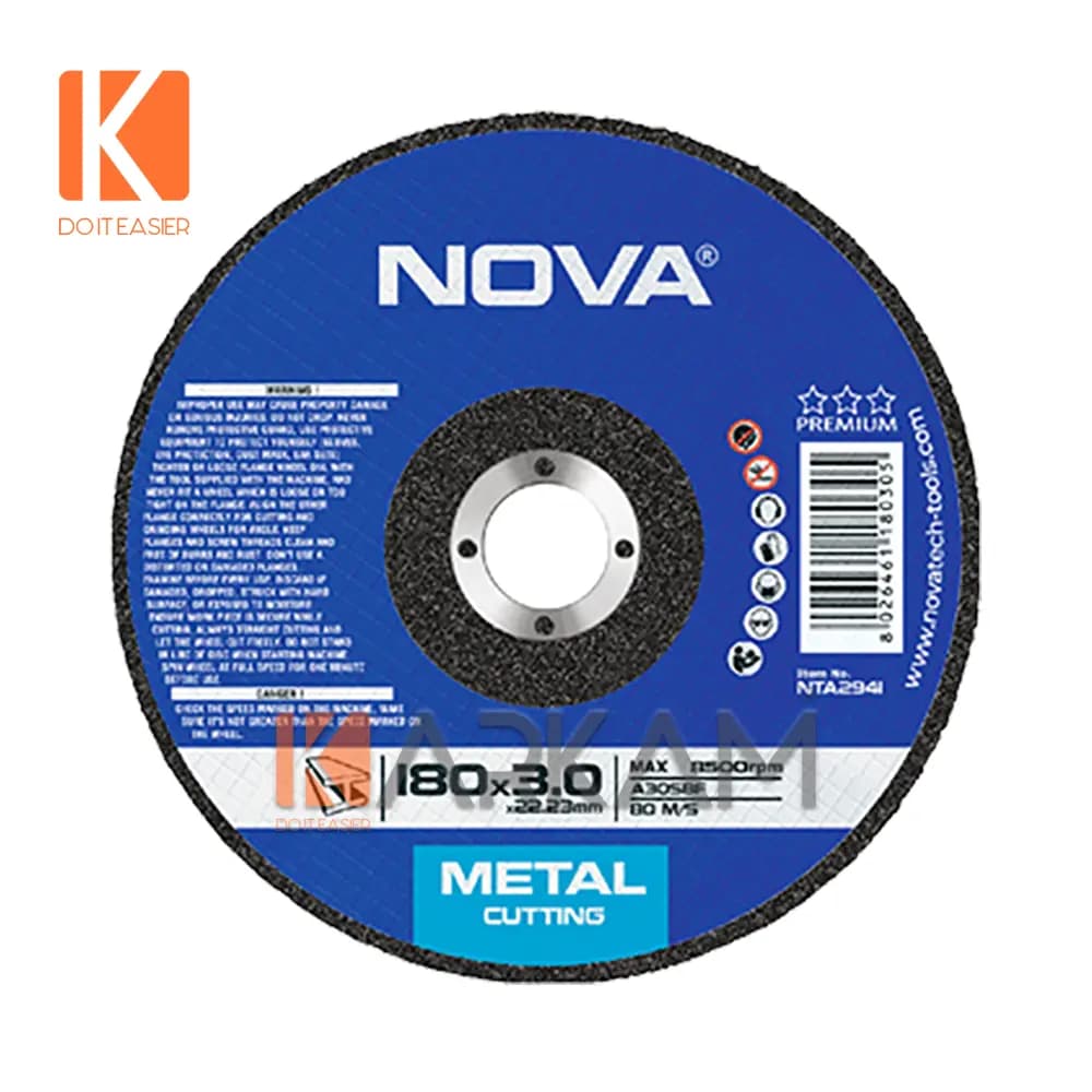 صفحه برش آهن چین 3در180 NTA-2941 نوا