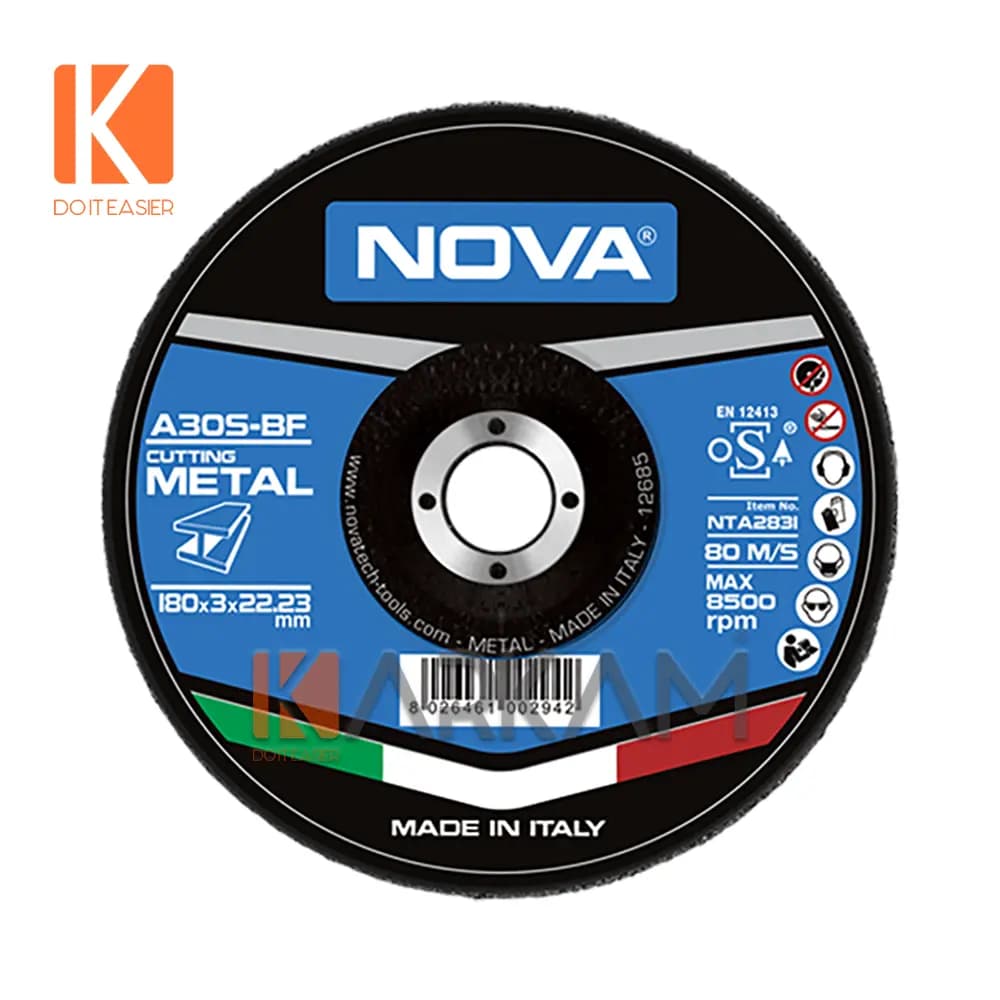 صفحه برش آهن ایتالیا 3در180 NTA-2831 نوا