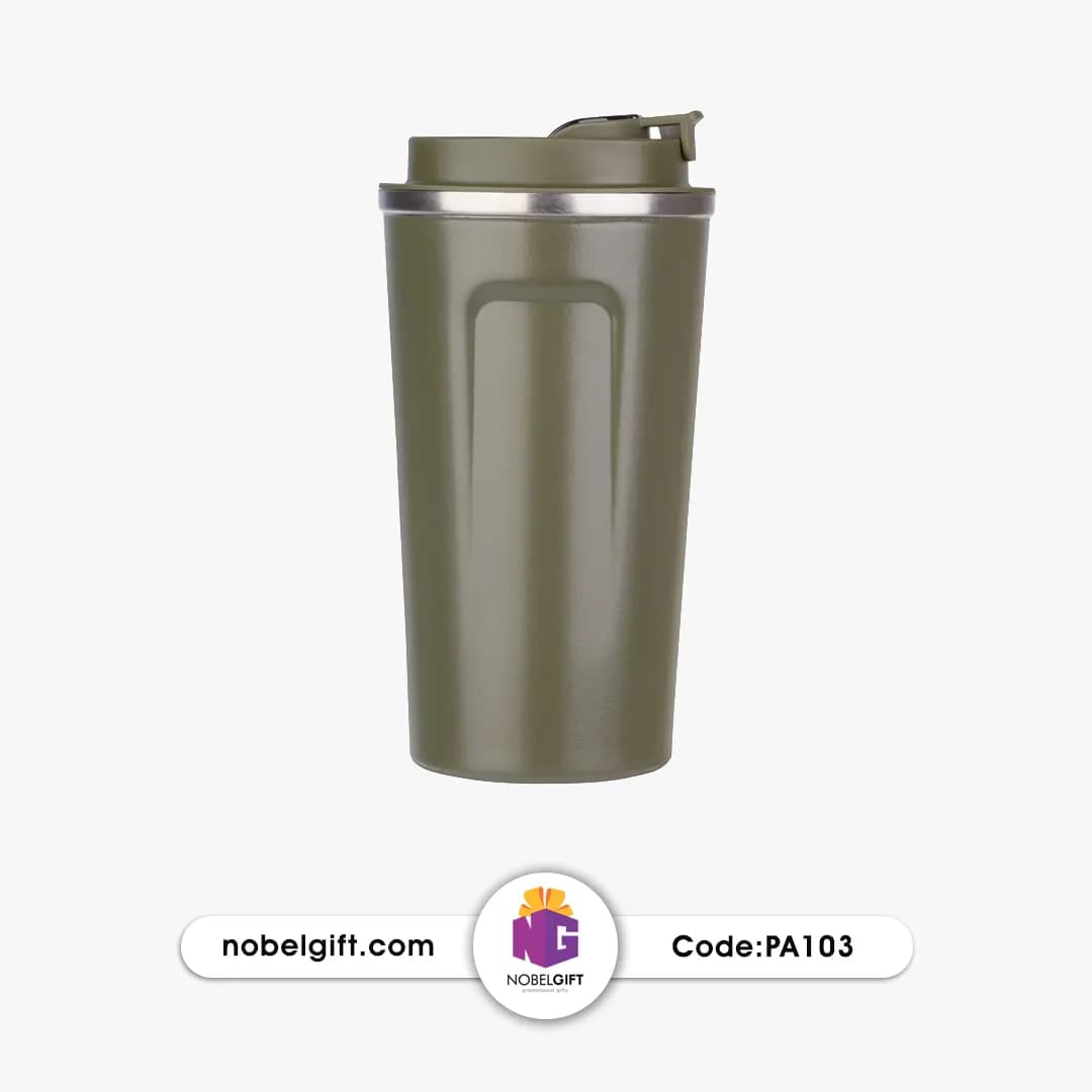 ماگ سفری هوشمند تبلیغاتی Coffee 1002 گنجایش 0.51 لیتر کد PA103 — تصویر ۵