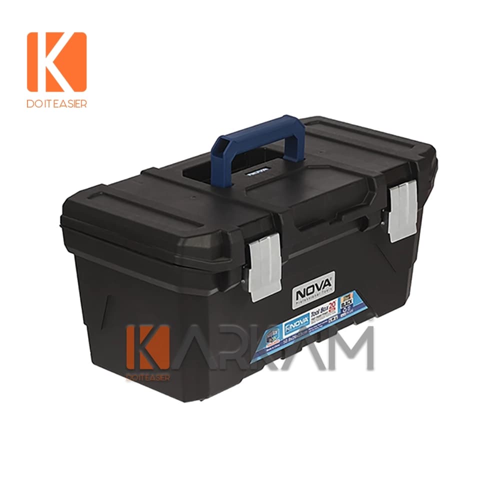 جعبه ابزار 21 اینچ با قفل فلزی NTB-6021 نوا