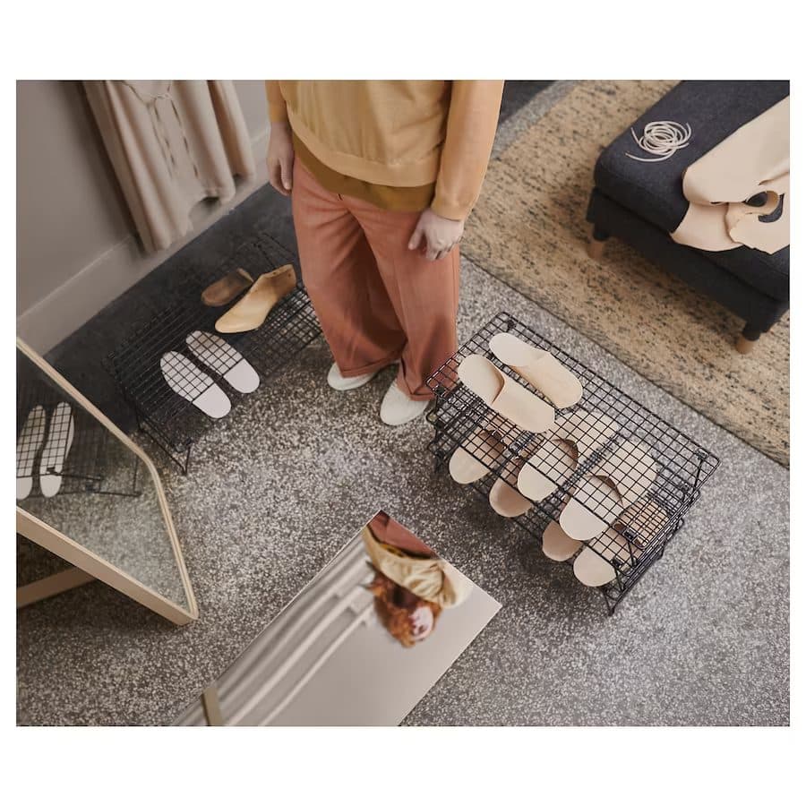 جا کفشی فلزی ایکیا IKEA-GREJIG — تصویر ۳