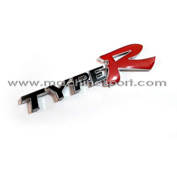آرم Type-R هوندا سیویک مشکی رنگ سایز 12.5 سانت