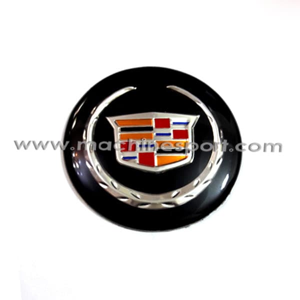 آرم کادیلاک Cadillac زمینه مشکی 6.5 سانت