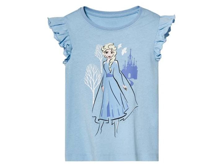 تیشرت دخترانه طرح FROZEN دیزنی کد 479494