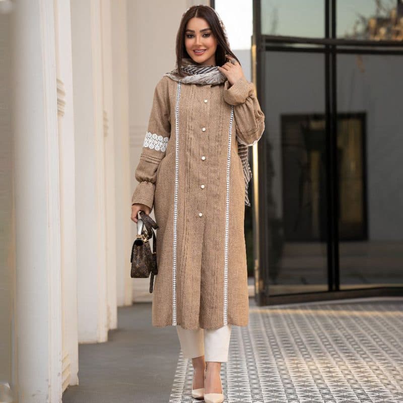مانتو زنانه مدل تیژو — تصویر ۲