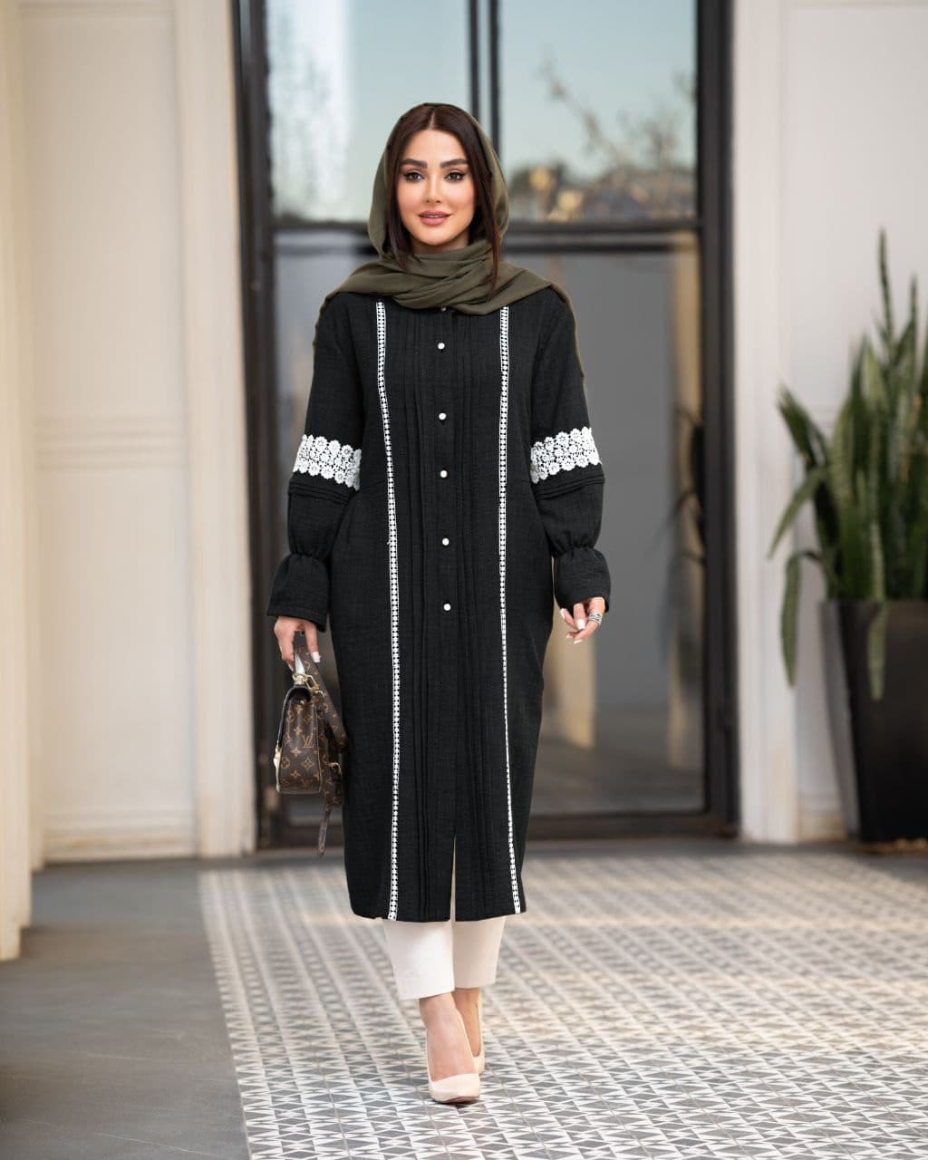 مانتو زنانه مدل تیژو — تصویر ۳