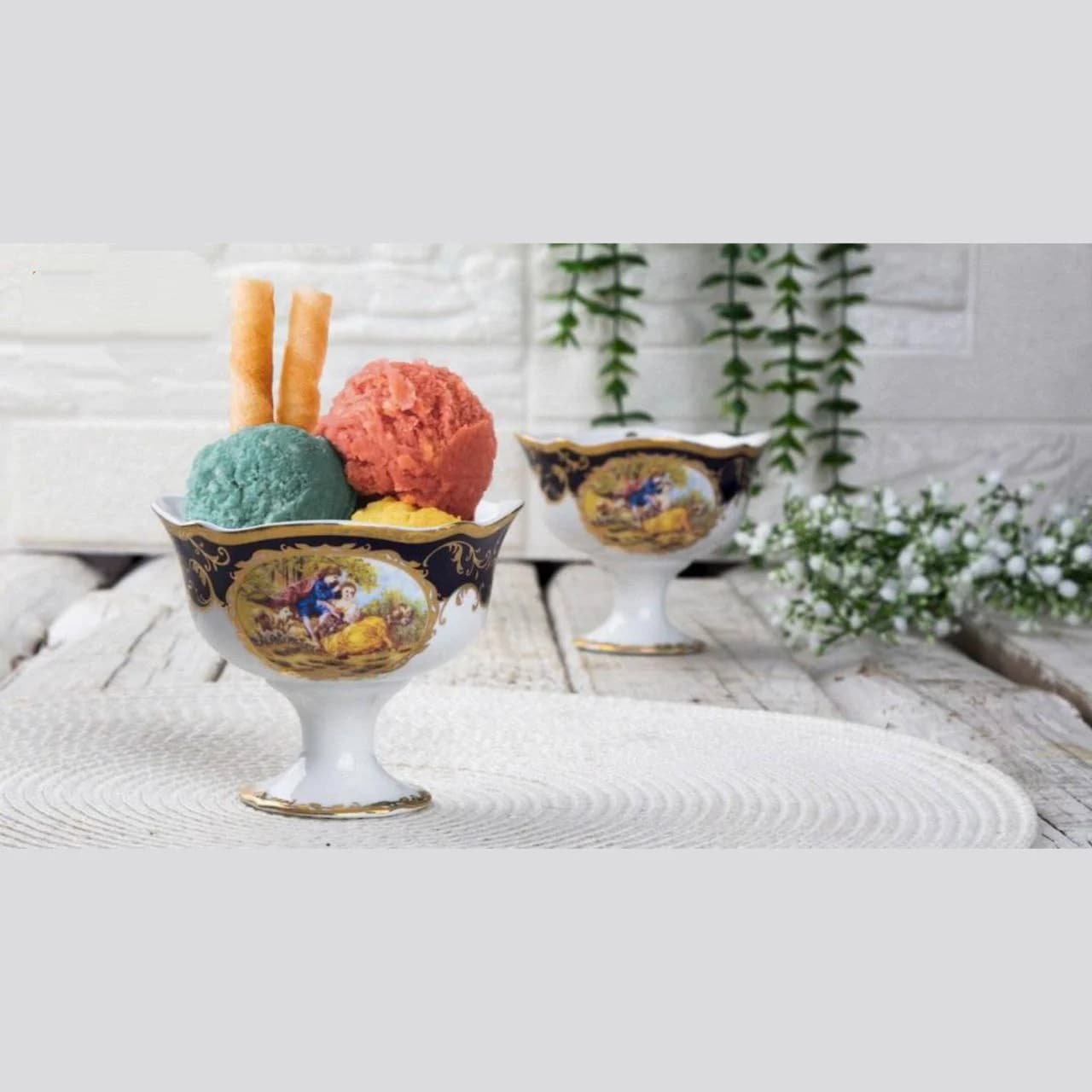 بستنی خوری چینی طرح لیلی مجنون کد 8036
