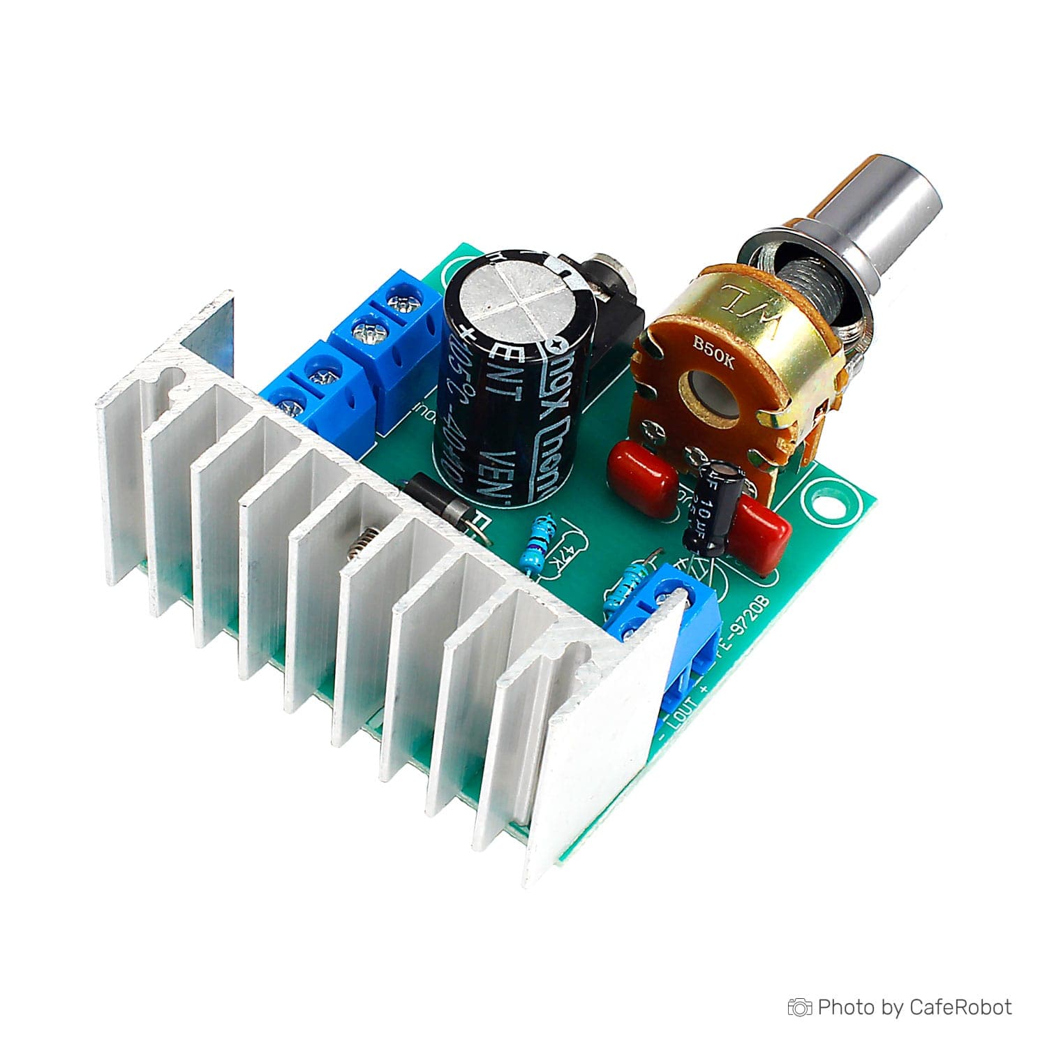 ماژول آمپلی فایر صوتی 2x15W با تراشه TDA7297 — تصویر ۲