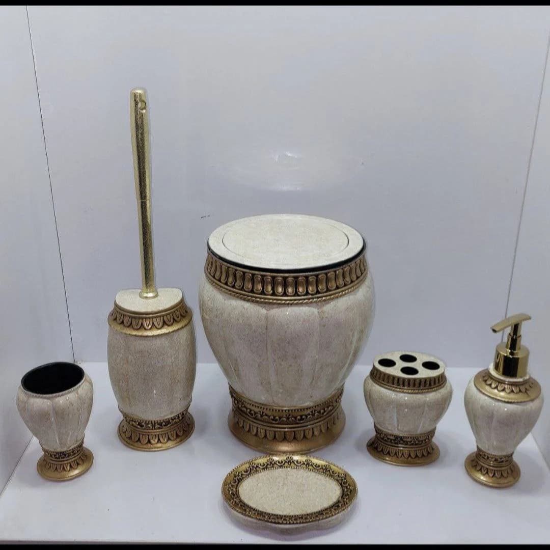 ست سرویس بهداشتی 6 پارچه وارداتی کد 39 — تصویر ۲