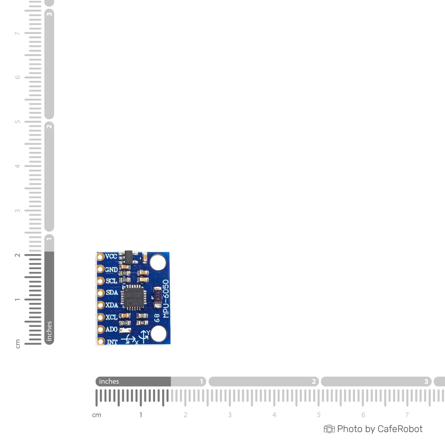 ماژول ژیروسکوپ و شتاب سنج 3 محوره GY-521 MPU6050 — تصویر ۵